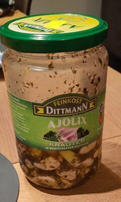 Feinkost Dittmann Ajolix Kräuter Knoblauch 650g