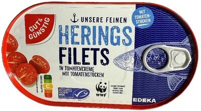 MSC GUT&GÜNSTIG Heringsfilets in Tomatencreme 200g