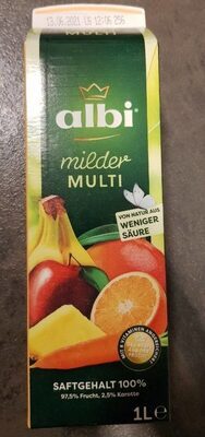 Albi Milder Multivitaminsaft 1l