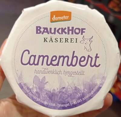 Demeter Bauckhof Camembert 180g