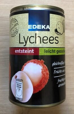 EDEKA Herzstücke Lychees entsteinte Früchte leicht gezuckert 425g