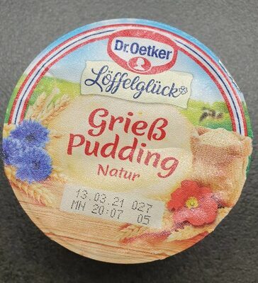 Dr.Oetker Grieß Pudding natur 200g