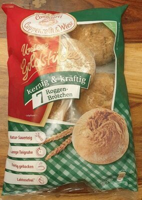 Coppenrath&Wiese Unsere Goldstücke Roggen-Brötchen kernig&kräftig 7ST 490g