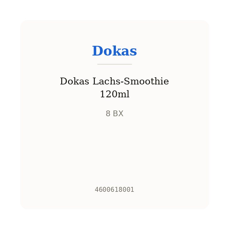 Dokas Lachs-Smoothie 120ml