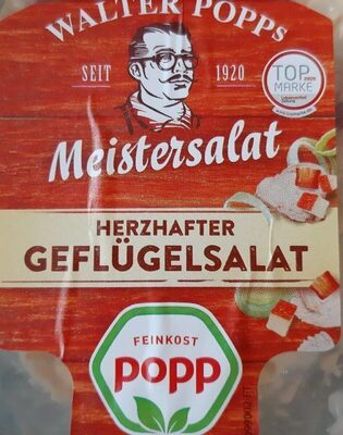 Popp Geflügelsalat herzhaft 150g
