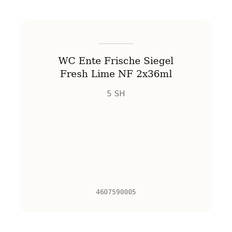 WC Ente Frische Siegel Fresh Lime NF 2x36ml