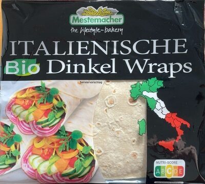 Bio Mestemacher Italienische Dinkel Wraps 225g