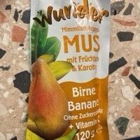 Wunder Mus Birne-Banane 120g