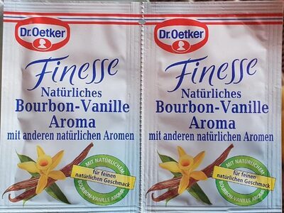 Dr.Oetker Finesse Natürliches Bourbon Vanille Aroma 2x5g
