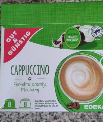 GUT&GÜNSTIG Kaffeekapseln Cappuccino 16ST 186,4g