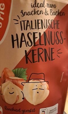GUT&GÜNSTIG Haselnusskerne blanchiert und geröstet 200g