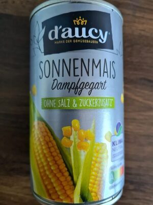 D'aucy Sonnenmais dampfgegart 285g