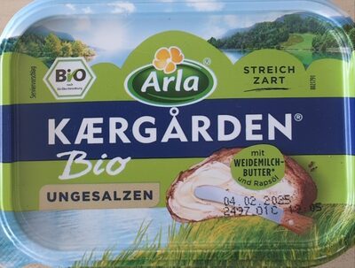 Bio Arla Kaergarden ungesalzen 200g