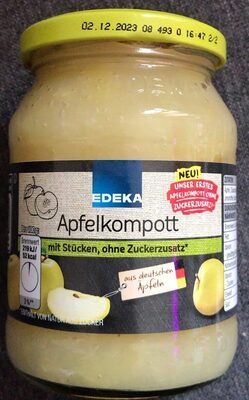EDEKA Herzstücke Apfelkompott ohne Zuckerzusatz 355g