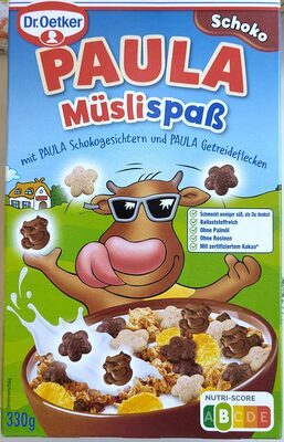 Dr.Oetker Paula Müslispaß Schoko 330g