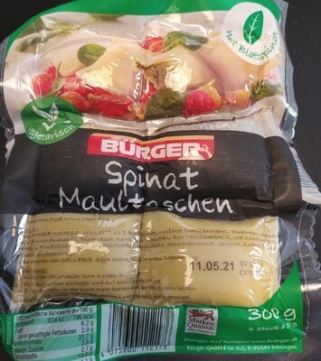 Bürger Spinat-Maultaschen 300g