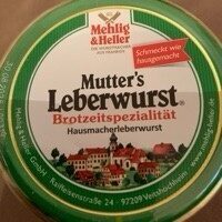 Mehlig&Heller Mutter's Leberwurst 250g