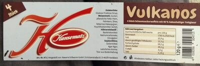Hansematz Vulkanos 4ST 120g