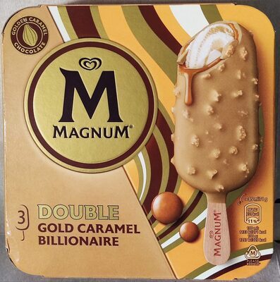 Langnese Magnum Double Gold Caramel Billionaire 3x85ml