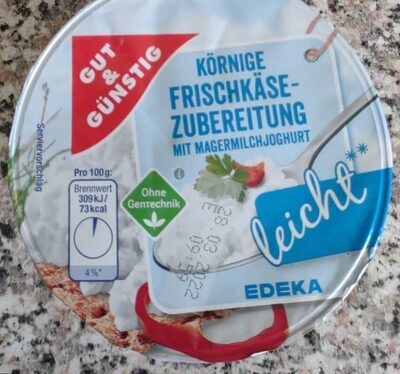 GUT&GÜNSTIG Körniger Frischkäse leicht 200g VLOG
