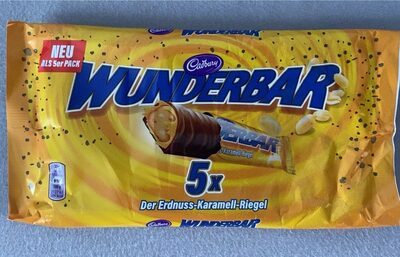 Cadbury Wunderbar Peanut 5x37g