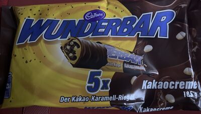Cadbury Wunderbar Kakao 5x37g