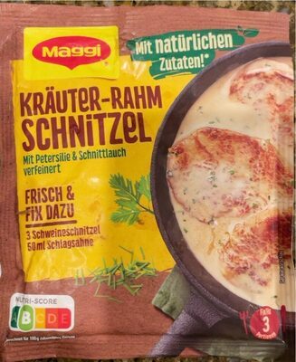 Maggi Fix Kräuter Rahm Schnitzel 36g