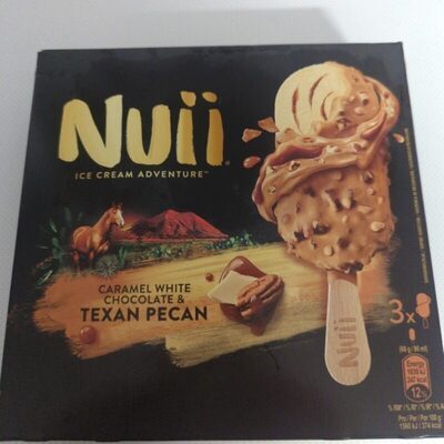 Nuii Cream White Choc&Texan Pecan 3x90ml