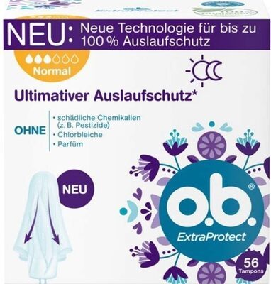 o.b.Tampons Extra Protect Normal 56ST