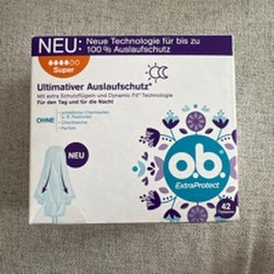 o.b.Tampons Extra Protect Super 42ST