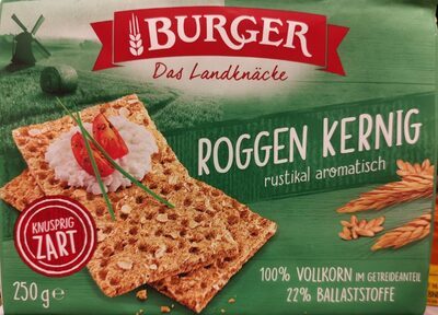 Burger Roggenvollkorn-Knäcke 250g