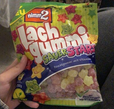 Nimm2 Lachgummi Sauer Stars 250g