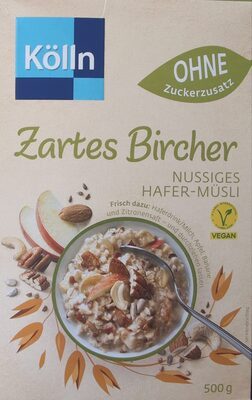 Kölln Zartes Bircher Nussiges Hafer-Müsli 500g