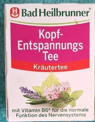 Bad Heilbrunner Kopf-Entspannungs Tee 8ST 16g