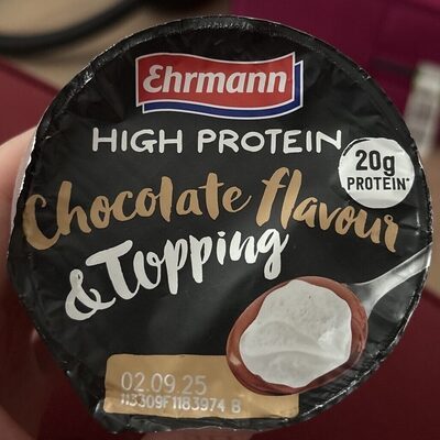 Ehrmann High Protein Pudding Schoko mit Protein Topping 200g