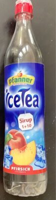 Pfanner Eistee Pfirsich Sirup 0,7l