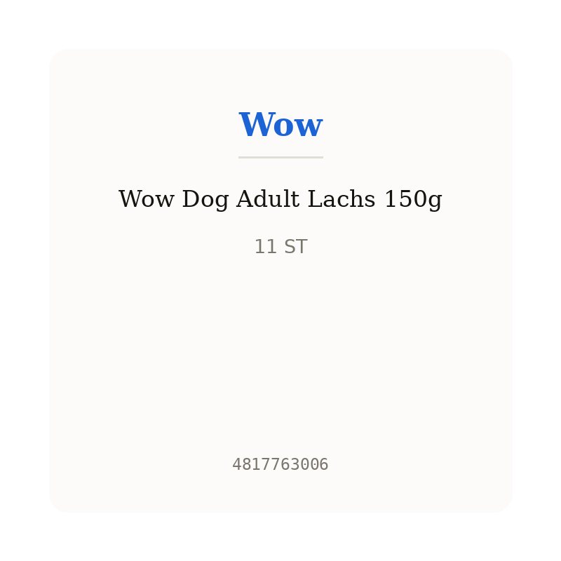 Wow Dog Adult Lachs 150g
