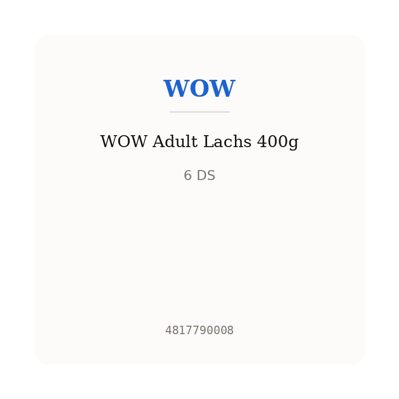 WOW Adult Lachs 400g