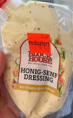 Block House Salat Dressing Honig Senf 250ml