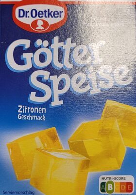 Dr.Oetker Götterspeise zum Kochen Zitronen-Geschmack für 1l 25,2g