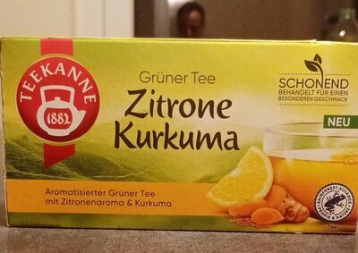 Teekanne Grüner Tee Zitrone Kurkuma 20ST 35g