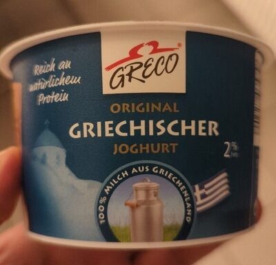 Greco Original Griechischer Joghurt 2% 150g
