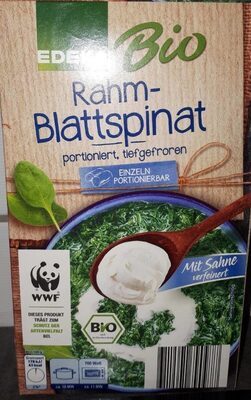 Bio EDEKA Rahm-Blattspinat 450g