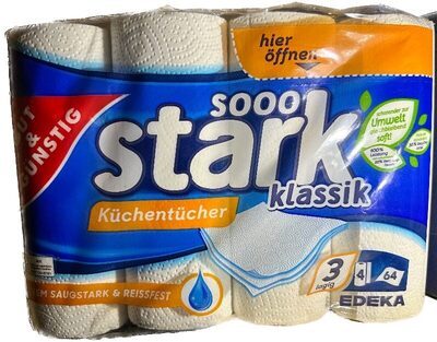 GUT&GÜNSTIG Küchentücher Hybrid 3-lagig 4x64BL