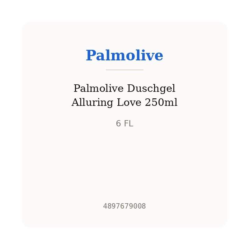 Palmolive Duschgel Alluring Love 250ml