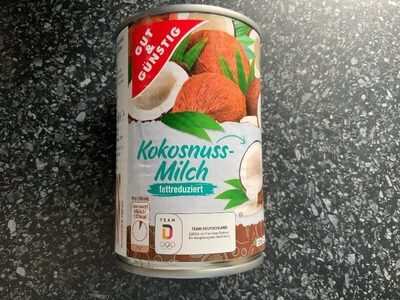 GUT&GÜNSTIG Kokosnussmilch fettreduziert 12%-14% Fett 400ml