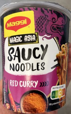 Maggi Magic Asia Saucy Noodles Red Curry 75g