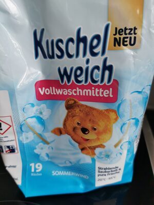 Kuschelweich Vollwaschmittel Sommerwind Pulver 19WL 1,216kg