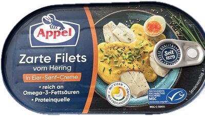 MSC Appel Heringsfilets Eier-Senf-Creme 200g