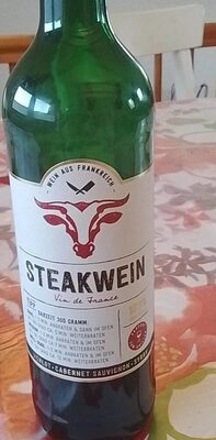Steak Wein Vin de France halbtrocken 0,75l